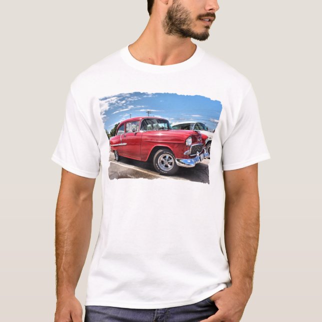 Camiseta coche de la obra clásica de los años 50 (Anverso)