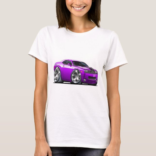 Camiseta Coche de la púrpura del desafiador (Anverso)