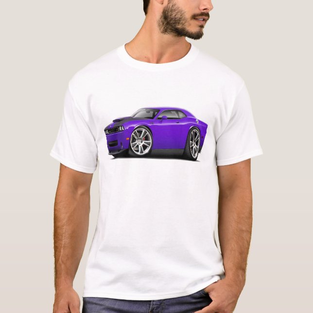 Camiseta Coche de la púrpura del desafiador de Hurst (Anverso)