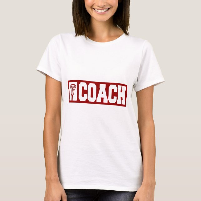 Camiseta Coche de LaCrosse - rojo (Anverso)