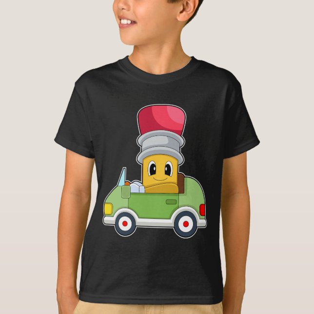 Camiseta Coche de lápiz (Anverso)