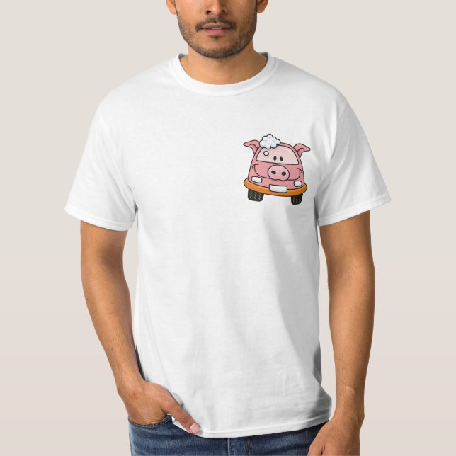 Camiseta Coche de lavado (Anverso)