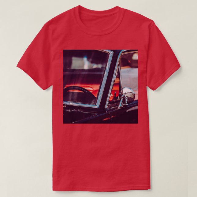 Camiseta coche de músculo viejo (Diseño del anverso)