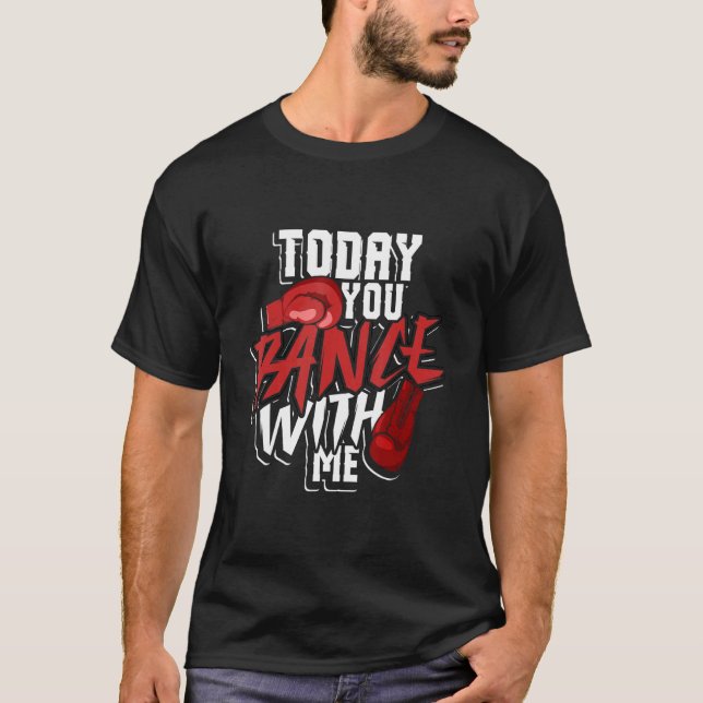 Camiseta Coche de paro de lienzo de boxeo 1 (Anverso)