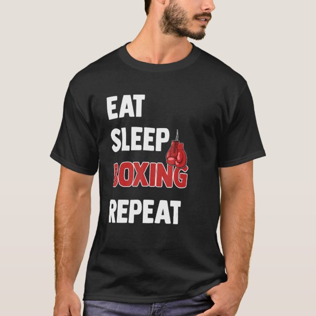 Camiseta Coche de paro de lienzo de boxeo 5 (Anverso)