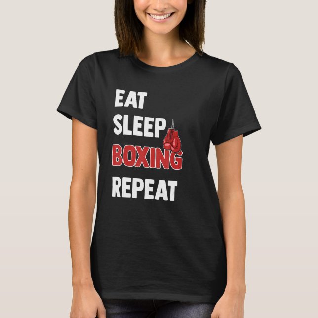 Camiseta Coche de paro de lienzo de boxeo 5 (Anverso)