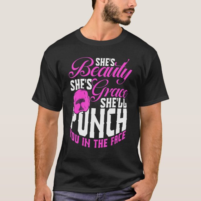 Camiseta Coche de paro de lienzo de boxeo 9 (Anverso)