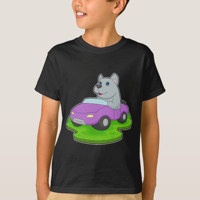 Camiseta Coche de perro (Anverso)