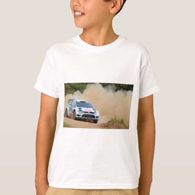 Camiseta Coche de Rally (Anverso)