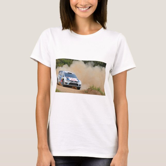Camiseta Coche de Rally (Anverso)