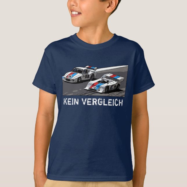 CAMISETA COCHE DE RAZA - KEIN VERGLEICH (Anverso)