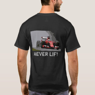 CAMISETA COCHE DE RAZA ROJA - NUNCA ASCENSO