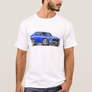 Camiseta Coche del azul de Chevy Nova