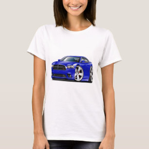 Camiseta Coche del azul del RT del cargador de Dodge