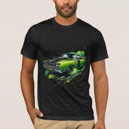 Camiseta Coche del músculo del cargador del perro - Camiset