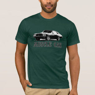 Camiseta coche del músculo del vintage