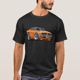 Camiseta Coche del naranja del cargador de Dodge