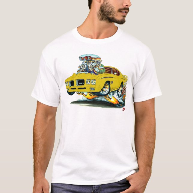 Camiseta Coche del oro del juez de 1970 GTO (Anverso)
