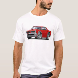 Camiseta Coche del rojo de 1965 GTO