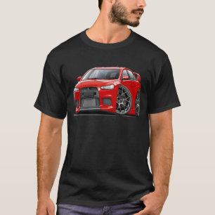 Camiseta Coche del rojo de Evo