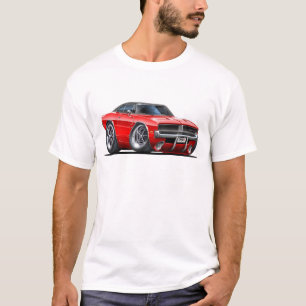 Camiseta Coche del rojo del cargador de Dodge