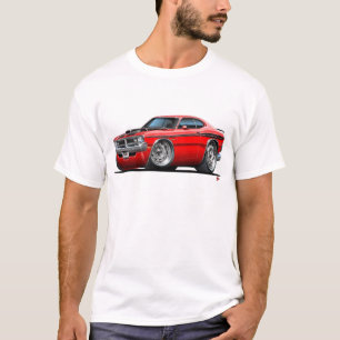 Camiseta Coche del rojo del demonio de Dodge