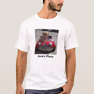 Camiseta Coche del rojo del lugar de Juno