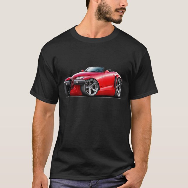 Camiseta Coche del rojo del merodeador (Anverso)