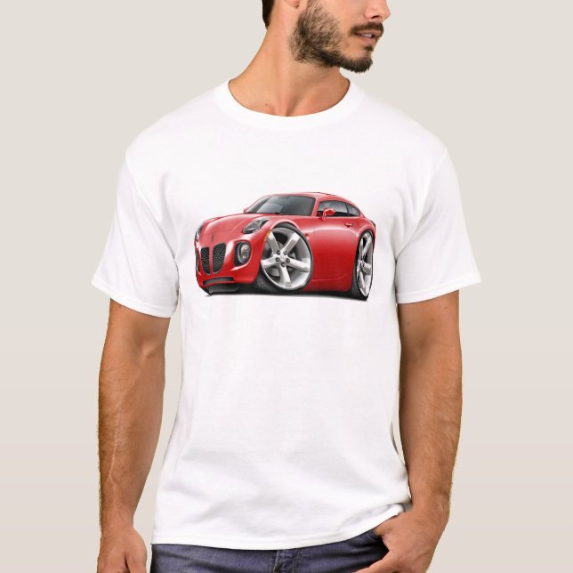Camiseta Coche del rojo del solsticio (Anverso)