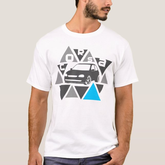 Camiseta Coche del triángulo - Corsa- (Anverso)