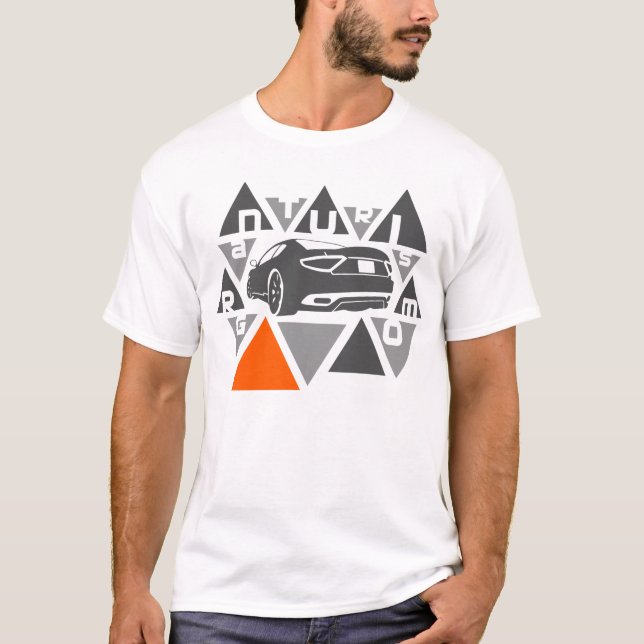 Camiseta Coche del triángulo - GranTurismo- (Anverso)