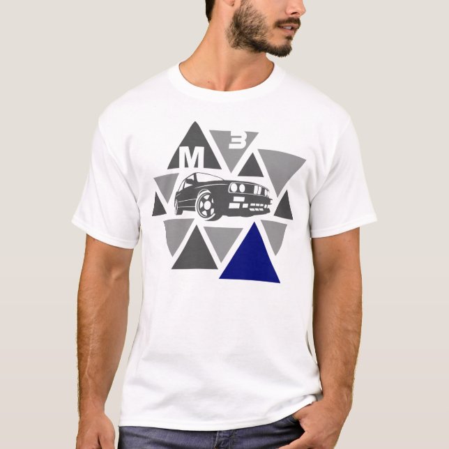 Camiseta Coche del triángulo - M3 (Anverso)