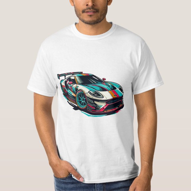Camiseta Coche deportivo (Anverso)