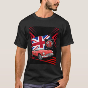Camiseta Coche Deportivo Británico Mg Mgb Convertible