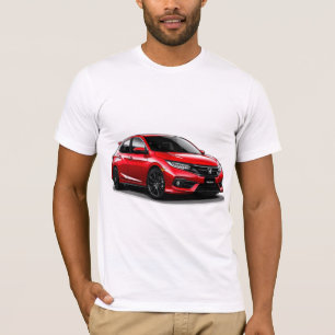 Camiseta Coche deportivo con color vibrante