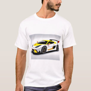 Camiseta Coche deportivo con diseño elegante y estética mod