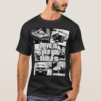 Camiseta Coche deportivo de 12V 'Conduce como si lo hubiera