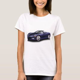 Camiseta Coche deportivo púrpura