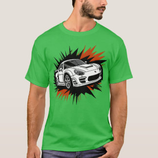 Camiseta Coche deportivo Splash eam Coche deportivo chico v