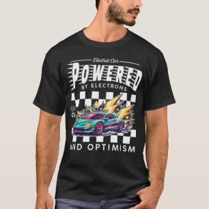 Camiseta Coche eléctrico propulsado por electrones
