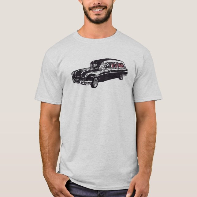 Camiseta Coche fúnebre (Anverso)
