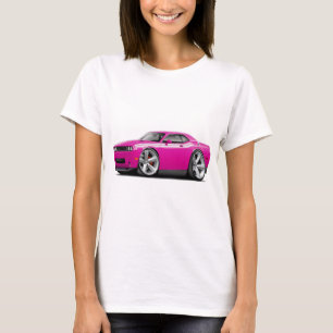 Camiseta Coche Fuschia-Blanco 2009-11 del RT del desafiador