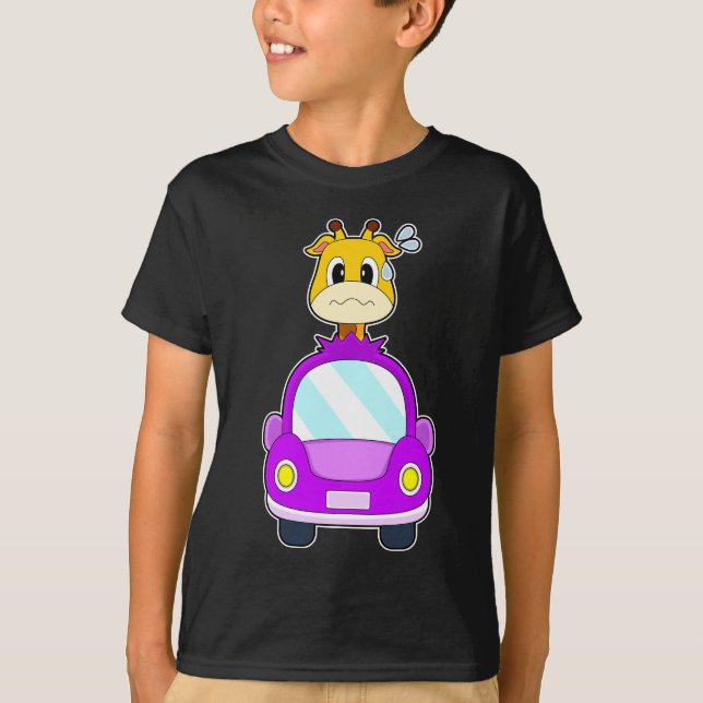Camiseta Coche Giraffe (Anverso)
