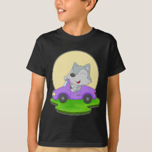 Camiseta Coche Lobo