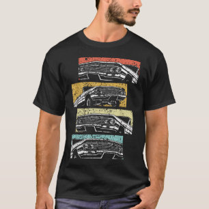 Camiseta Coche Lowrider Antiguo Escolar Chicano Arte Los