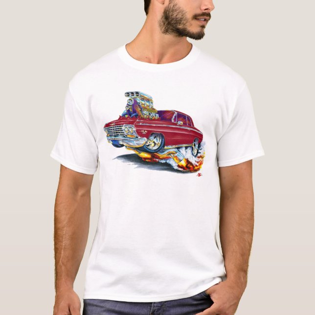 Camiseta Coche marrón 1962-63 del impala (Anverso)