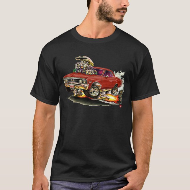 Camiseta Coche marrón 1967 de Chevelle (Anverso)