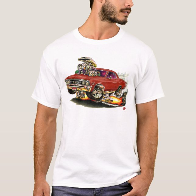 Camiseta Coche marrón 1967 de Chevelle (Anverso)