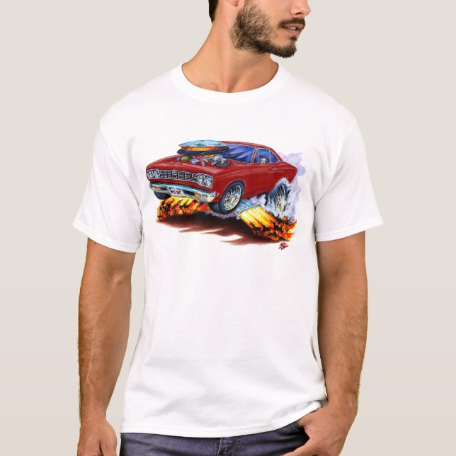 Camiseta Coche marrón 1968-69 del Roadrunner (Anverso)