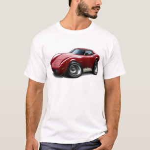 Camiseta Coche marrón 1973-76 del Corvette